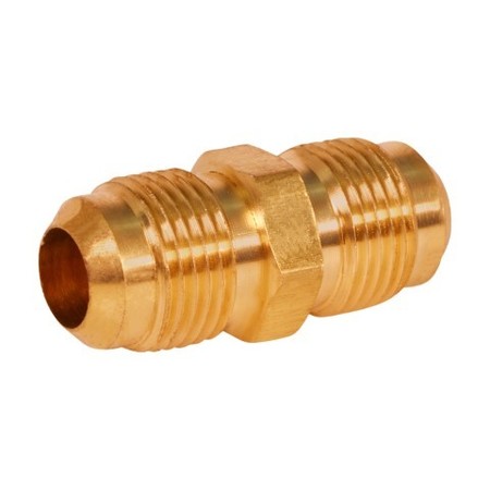 EVERFLOW 1/4" Flare Union Pipe Fitting; Brass F42-14